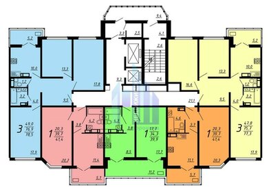 Квартира 41,3 м², 1-комнатная - изображение 2