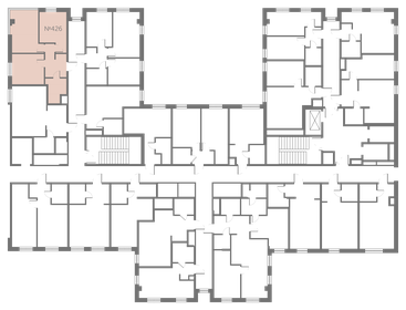 Квартира 48,7 м², 2-комнатные - изображение 2