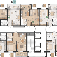 Квартира 33,3 м², 1-комнатная - изображение 2