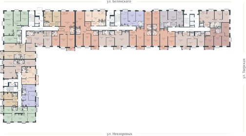 61 м², 1-комнатная квартира 14 030 000 ₽ - изображение 17