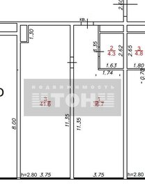 86 м², 2-комнатная квартира 28 000 000 ₽ - изображение 23