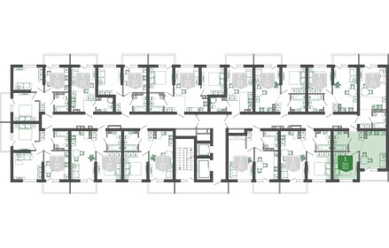 37 м², 1-комнатные апартаменты 15 740 000 ₽ - изображение 106