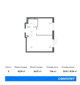 35,9 м², 2-комнатная квартира 7 350 000 ₽ - изображение 46