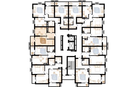 50 м², 1-комнатная квартира 6 900 000 ₽ - изображение 51