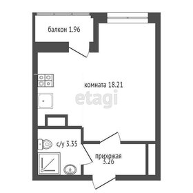 Квартира 24,9 м², студия - изображение 1