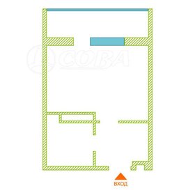 Квартира 25 м², студия - изображение 1