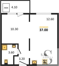 44,1 м², 2-комнатная квартира 3 600 000 ₽ - изображение 79