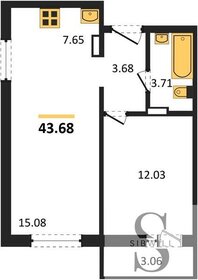 44 м², 2-комнатная квартира 4 800 000 ₽ - изображение 1