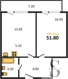 59,3 м², 3-комнатная квартира 6 200 000 ₽ - изображение 101