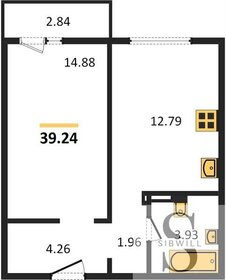 52,7 м², 2-комнатная квартира 3 850 000 ₽ - изображение 74
