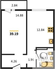 58,1 м², 3-комнатная квартира 3 870 000 ₽ - изображение 83