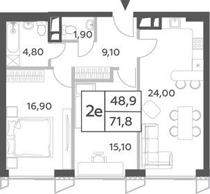 71,1 м², 3-комнатная квартира 29 955 306 ₽ - изображение 28