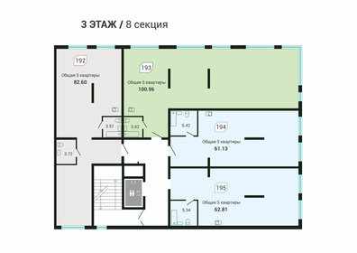 119,3 м², квартира-студия 20 213 000 ₽ - изображение 31