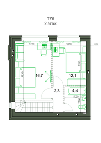 72,9 м², 3-комнатная квартира 9 350 000 ₽ - изображение 2