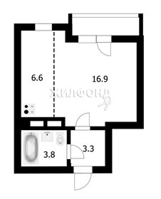 Квартира 30,4 м², студия - изображение 1