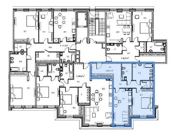 Квартира 81,7 м², 1-комнатная - изображение 2
