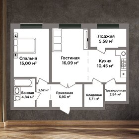 58 м², 2-комнатная квартира 6 000 000 ₽ - изображение 52