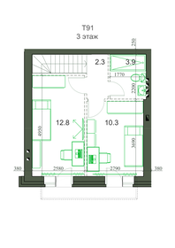 92,3 м², 4-комнатная квартира 8 344 000 ₽ - изображение 32