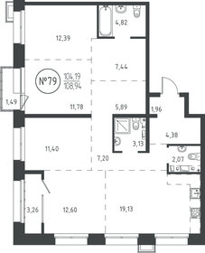 Квартира 108 м², 4-комнатная - изображение 1