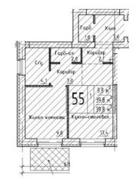 44,9 м², 2-комнатная квартира 7 600 000 ₽ - изображение 54