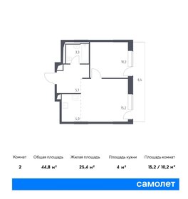 49 м², 1-комнатная квартира 24 900 000 ₽ - изображение 83