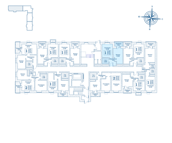 35,5 м², 1-комнатная квартира 4 220 930 ₽ - изображение 10