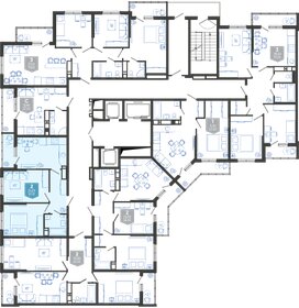 55,3 м², 2-комнатная квартира 6 280 000 ₽ - изображение 60