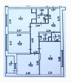 Квартира 74,3 м², 3-комнатная - изображение 1