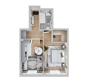 50,8 м², квартира-студия 10 393 500 ₽ - изображение 24