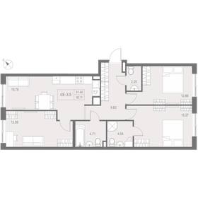 67 м², 3-комнатная квартира 14 500 000 ₽ - изображение 26