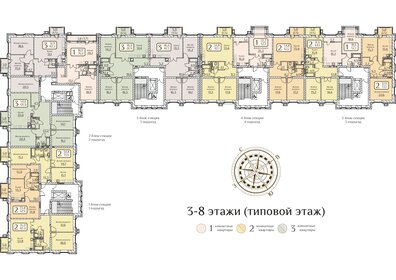 111,9 м², 3-комнатная квартира 17 008 800 ₽ - изображение 7