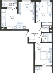 69,6 м², 2-комнатная квартира 12 500 000 ₽ - изображение 41