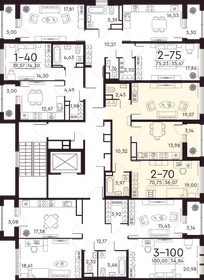 70,6 м², 2-комнатная квартира 26 122 000 ₽ - изображение 54