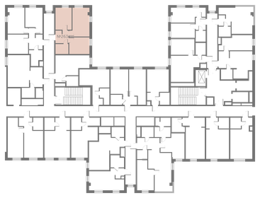 Квартира 43,2 м², 2-комнатные - изображение 2