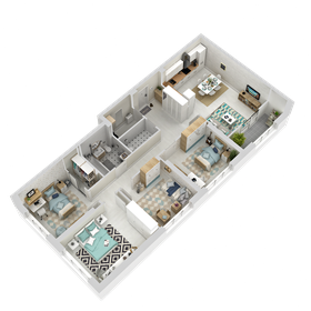 Квартира 99,5 м², 4-комнатная - изображение 2