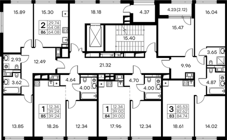 38,7 м², 1-комнатная квартира 12 349 999 ₽ - изображение 12