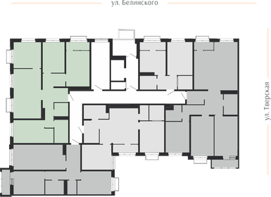 99,6 м², 4-комнатная квартира 25 298 400 ₽ - изображение 19