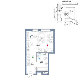 27,9 м², квартира-студия 4 000 000 ₽ - изображение 62