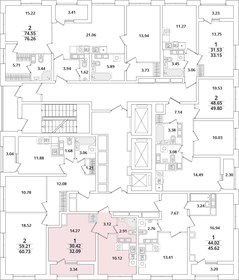 30,7 м², 1-комнатная квартира 5 400 000 ₽ - изображение 99