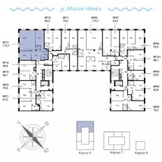 Квартира 115,7 м², 3-комнатная - изображение 2
