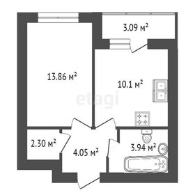 Квартира 37,3 м², 1-комнатная - изображение 1