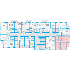 Квартира 54,6 м², 2-комнатная - изображение 3