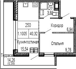 29,3 м², 1-комнатные апартаменты 9 067 500 ₽ - изображение 20