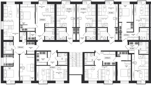 Квартира 25 м², студия - изображение 2