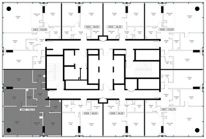 103,1 м², 3-комнатная квартира 67 553 032 ₽ - изображение 55