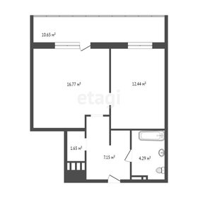 Квартира 45,5 м², 2-комнатная - изображение 2