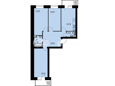 88,8 м², 3-комнатная квартира 10 118 640 ₽ - изображение 59