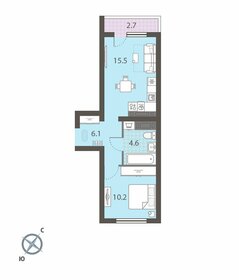 64 м², 4-комнатная квартира 5 599 000 ₽ - изображение 63