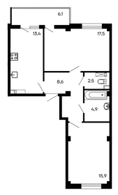 145 м², 3-комнатная квартира 19 500 000 ₽ - изображение 75