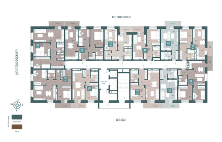 60 м², 3-комнатная квартира 7 200 000 ₽ - изображение 87